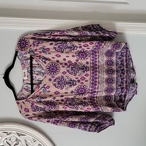Stitchfix Verse boho 3/4 blouse